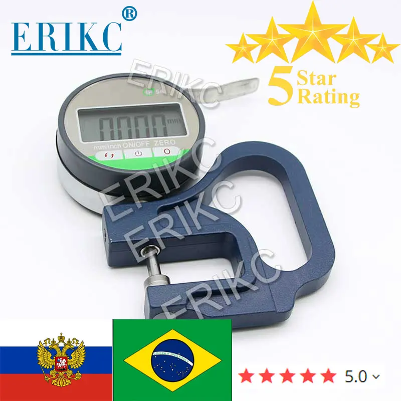 

New Maual Micrometer Gauge Caliper 0.01mm and 0.001mm Shims Thickness Gasket Washer Measuring Instruments E1024080