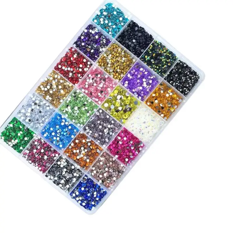 Bedazzling Resin Rhinestone Kit 15 Colors Jelly Rhinestones for DIY Clothes Nail Art Scrapbooking Book Decor Craft Use