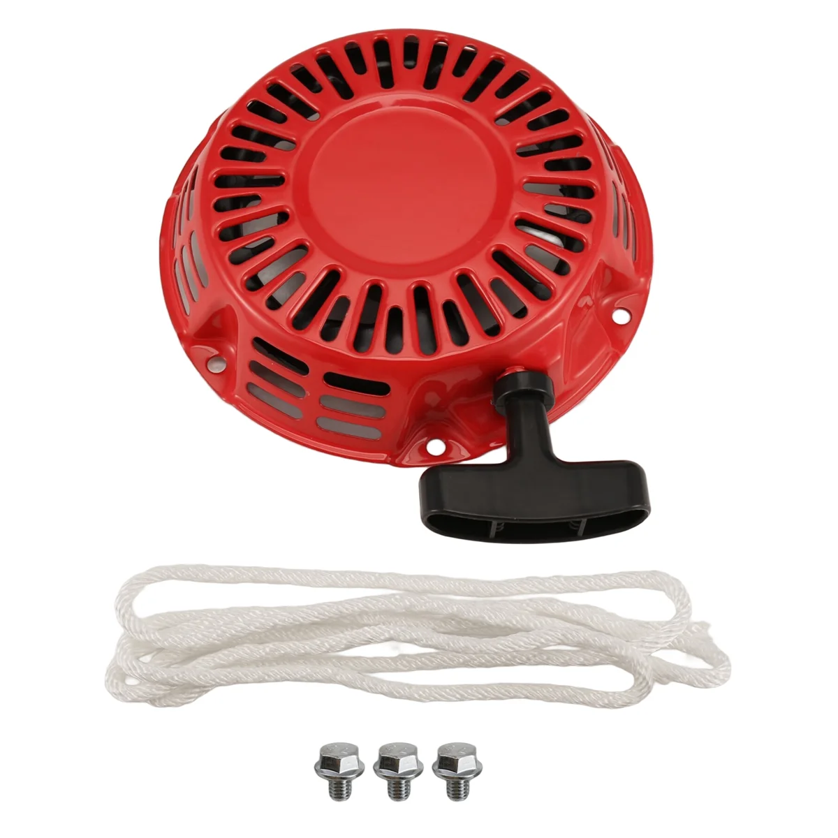 

A08R Pull Start Assembly for Honda GX200 GX160 Recoil Starter 5.5 6.5HP Engine with Curved Rod Pawl 28400-Z4M-306ZB 27400-Z1