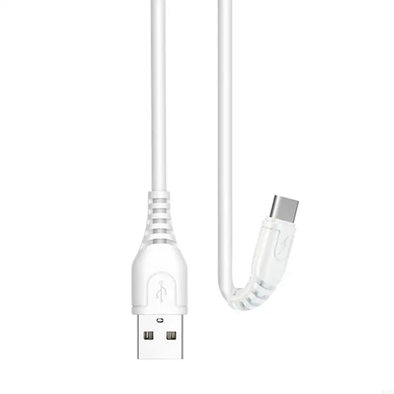 E1PFフラッシング充電6A USBタイプCケーブル60 120Wの高速充電充電USB CコードケーブルUSB C充電