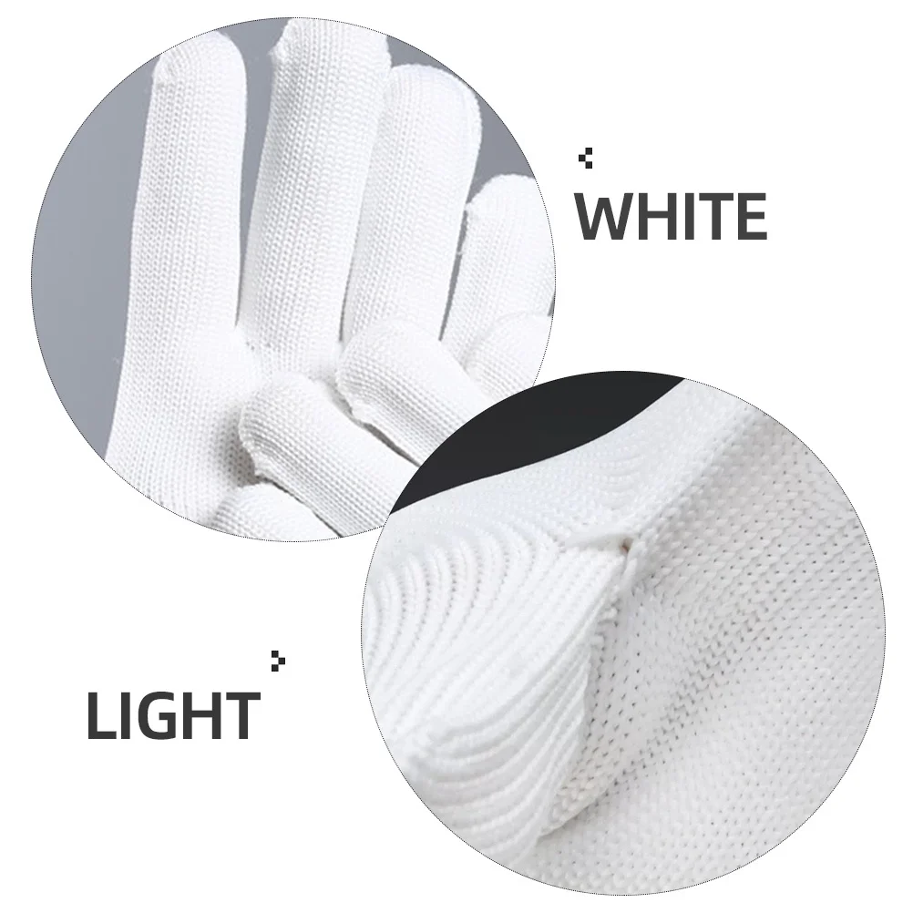 12 قطعة قفازات حماية العمل قفازات عمل نايلون سميكة للبناء كهربائي الرسام مستودع البستنة السلامة في الهواء الطلق #2