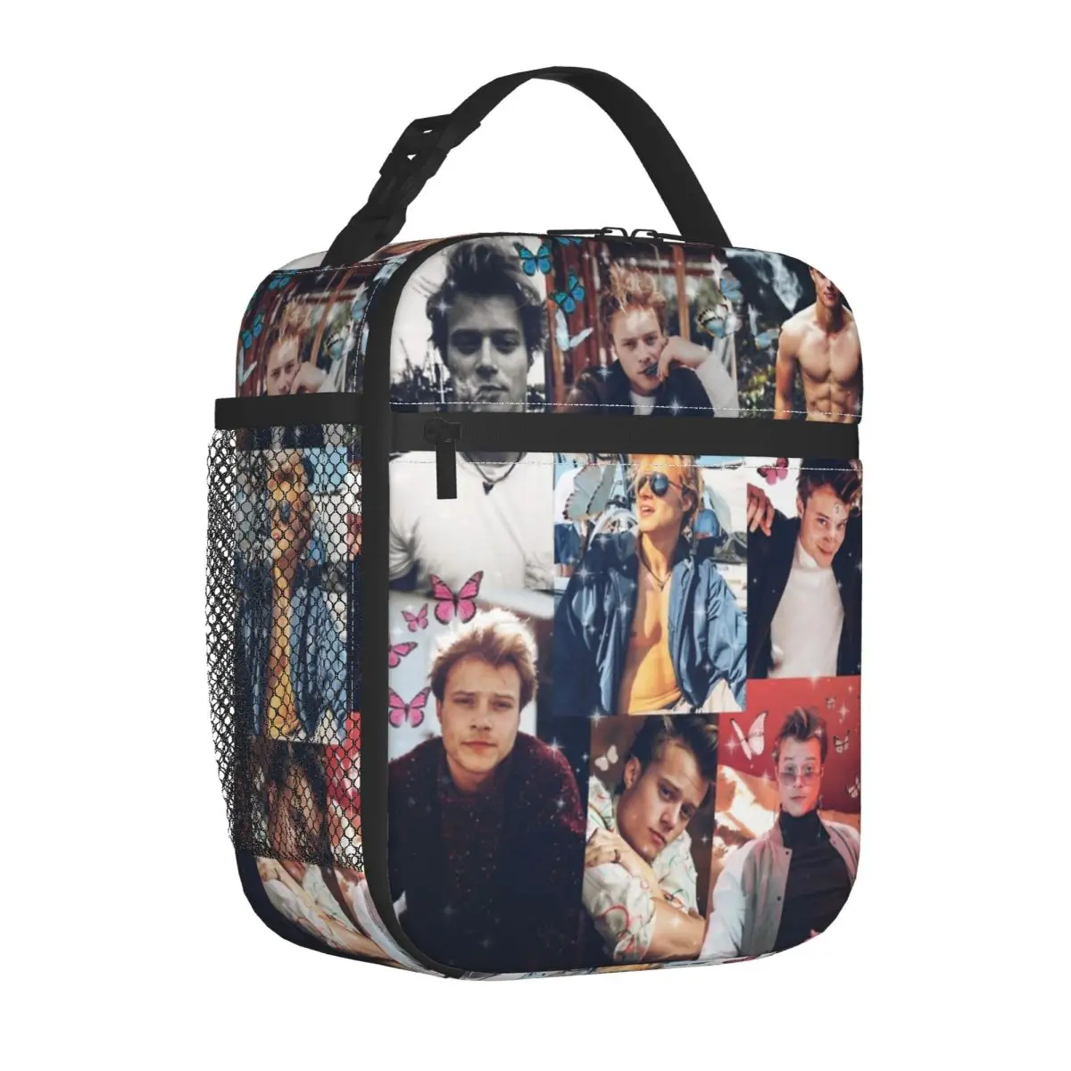 Insulated Lunch Bag Rudy Pankow JJ Maybank Photo Collage Product Food Box Ins Style Cooler Thermal Bento Box For School