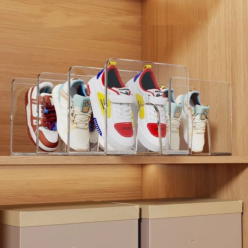 Children's Shoe Box Home Use Shoe Cabinet Storage Space Saving Transparent Acrylic Simple Baby Shoe Rack Storage Box view 5