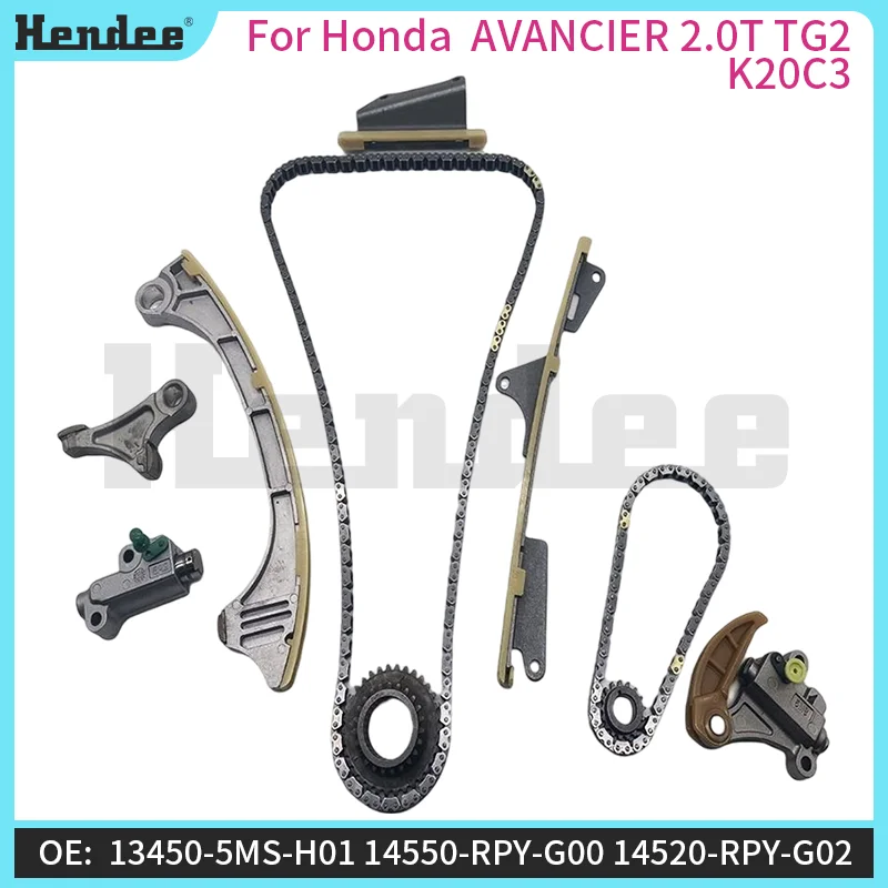 

Timing Chain Tensioner Rail Kit for Honda AVANCIER 2.0T TG2 K20C3,Automotive Parts OE:14401-RPY-G01/176L,13441-RPY-G01/64L