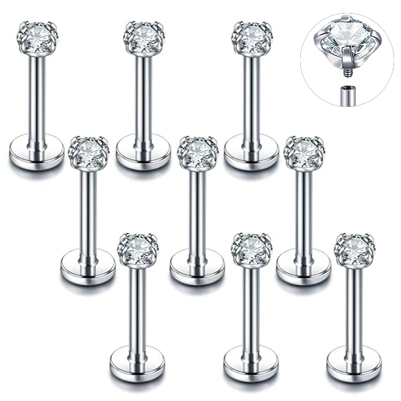 Серьги-гвоздики-из-нержавеющей-стали-316l-для-растяжки-ушной-раковины-14-16-18-г
