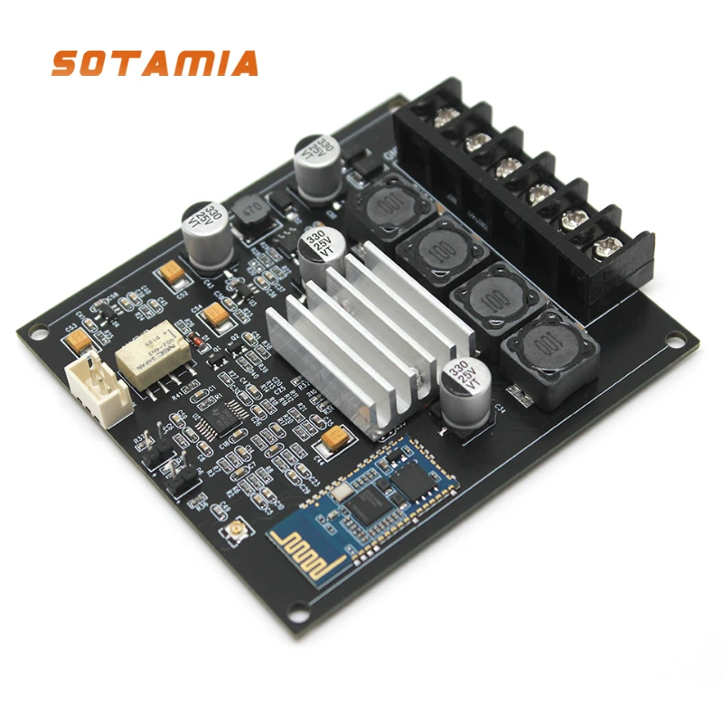 

SOTAMIA Bluetooth APTX HD Amplifier Board QCC3034 TPA3116 Power Amplififers Audio Mini Amp Hifi Stereo Sound Amplificador 50Wx2