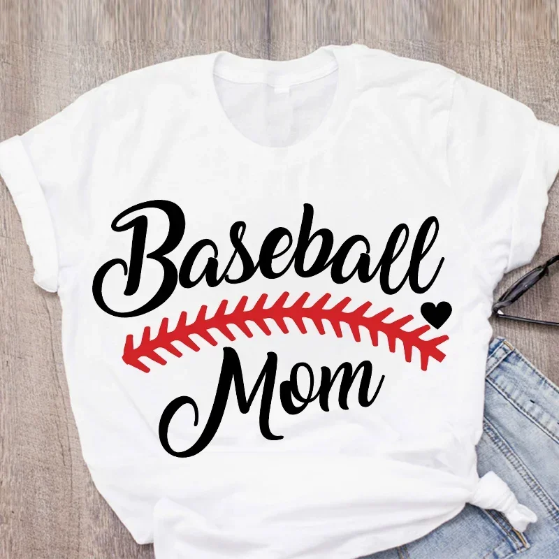 

Women Football Mom Soccer Baseball Game Day Short Sleeve Summer Lady Womens Clothing Tops T-Shirt Shirt Tees Wear T Shirt