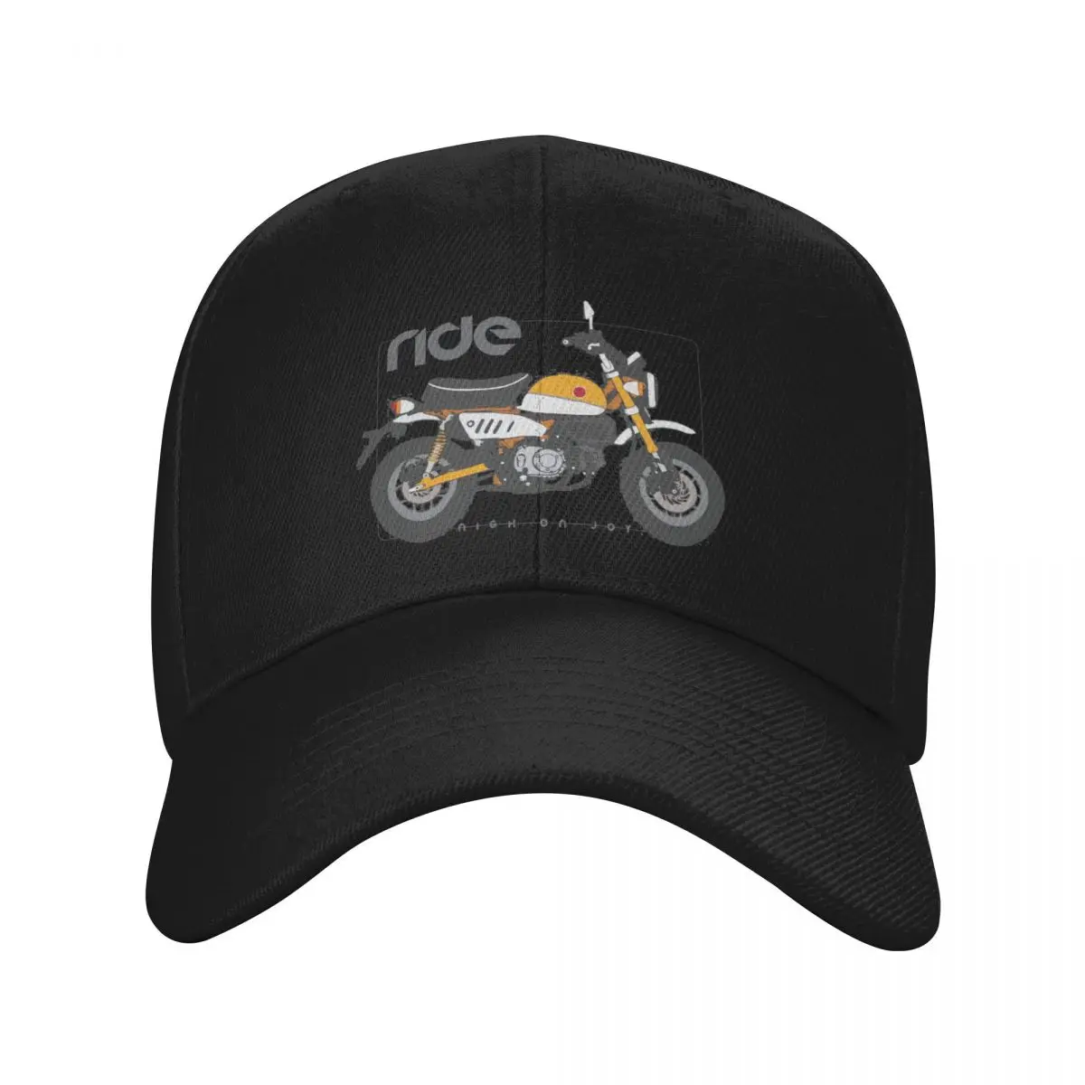 Ride honda monkey yellow Baseball Cap hats for men Beach Women's Beach Outlet Men's