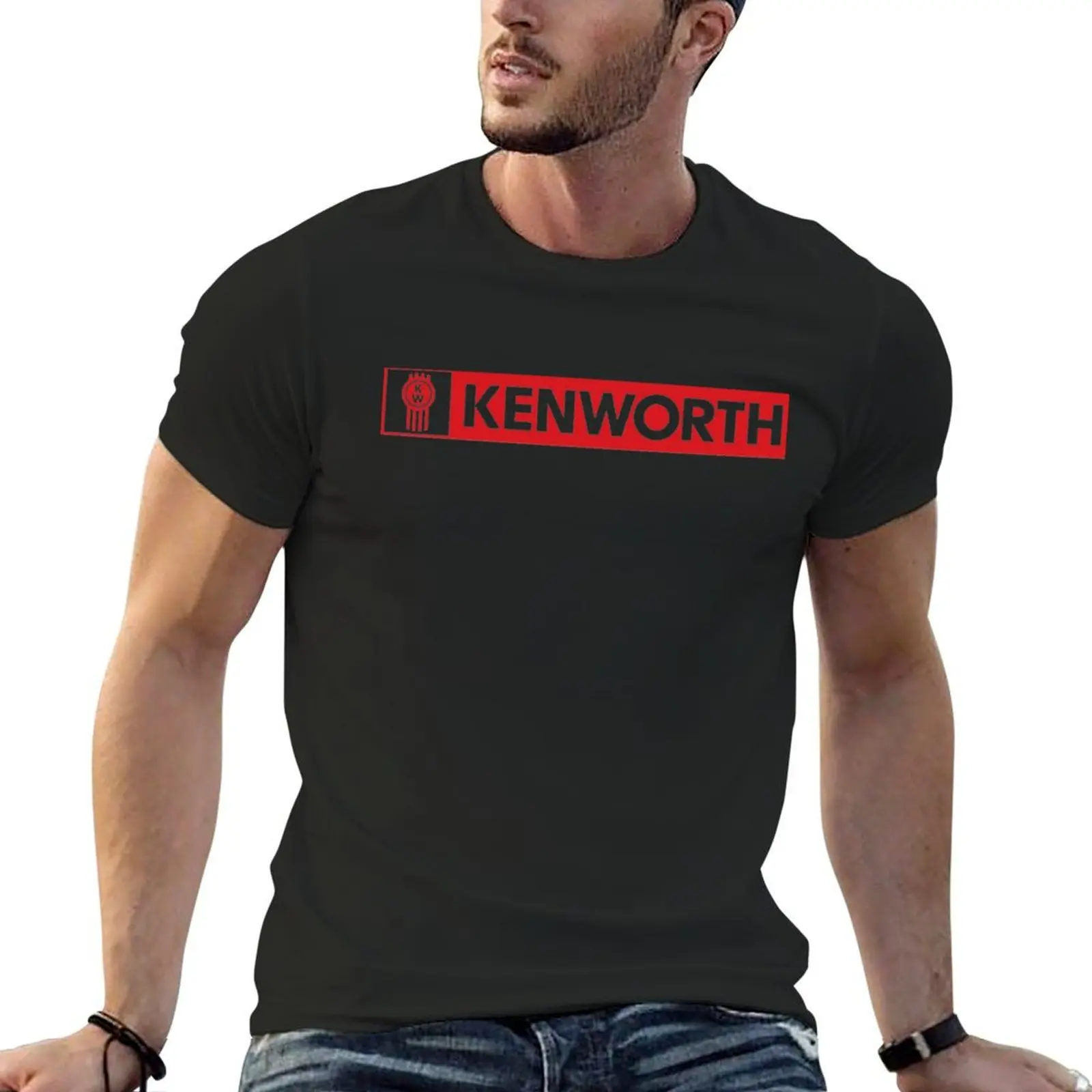 

Kenworth T-Shirt custom t shirt quick-drying graphics vintage anime shirt black t-shirts for men