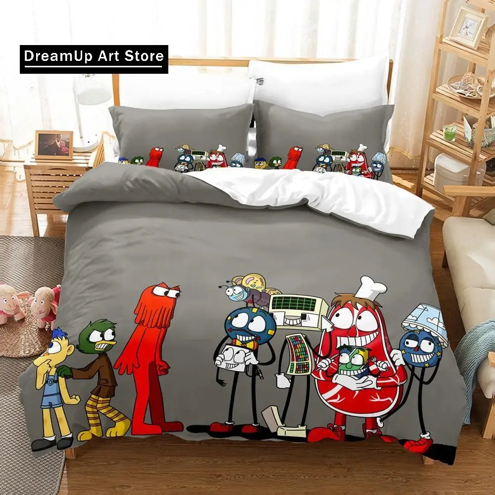 3d Print Anime Don't Hug Me I'm Scared Bedding Set Single Twin Full Queen King Size Bed Set Adult Kid Bedroom Duvet cover Sets