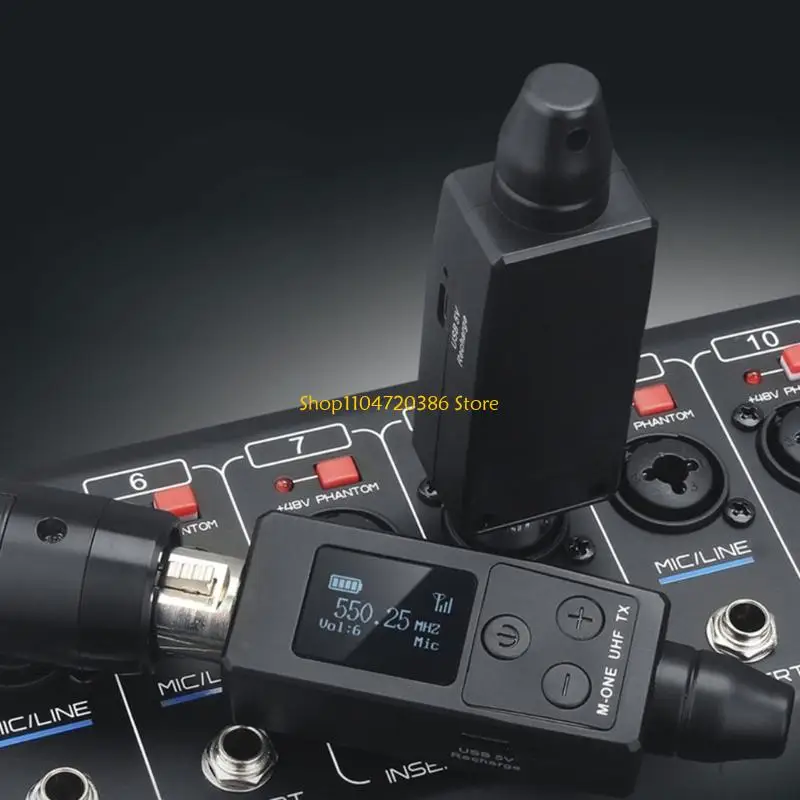 

Wireless Microphone System Converter for Quality Sound Transfer Clear Reception