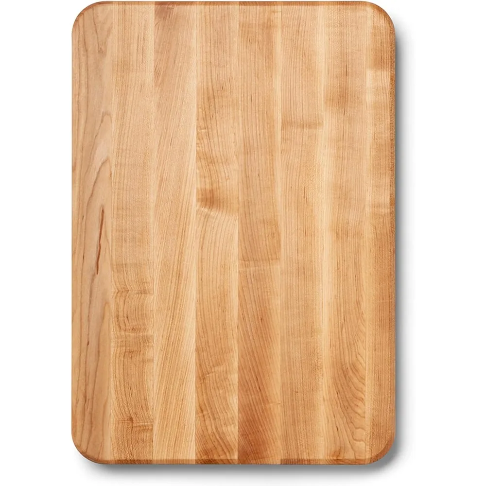 

Chop-N-Slice Series Rectangular Wooden Maple Cutting Board 20x14 – 1.25 Thick, 10-lb Reversible Butcher Block