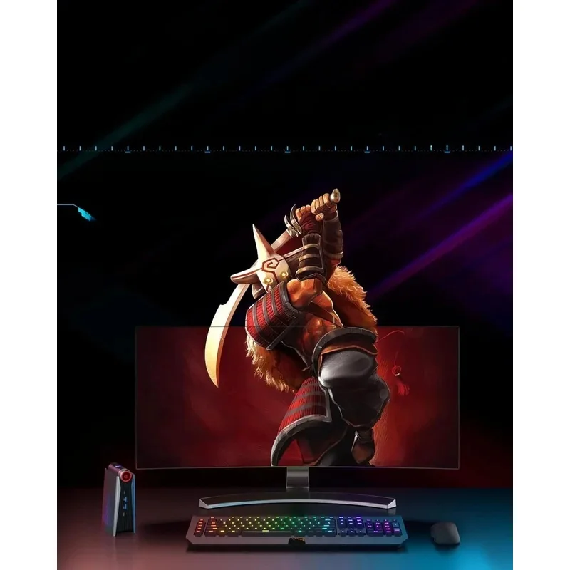[Mini PC Ryzen per PC da gioco, AMD Ryzen 7 Pro 5875U SSD NVME da 16 GB DDR4 512 GB, 1[WiFi6/BT5.2] [4K UHD/Luci RGB/3 modalità regolabili]