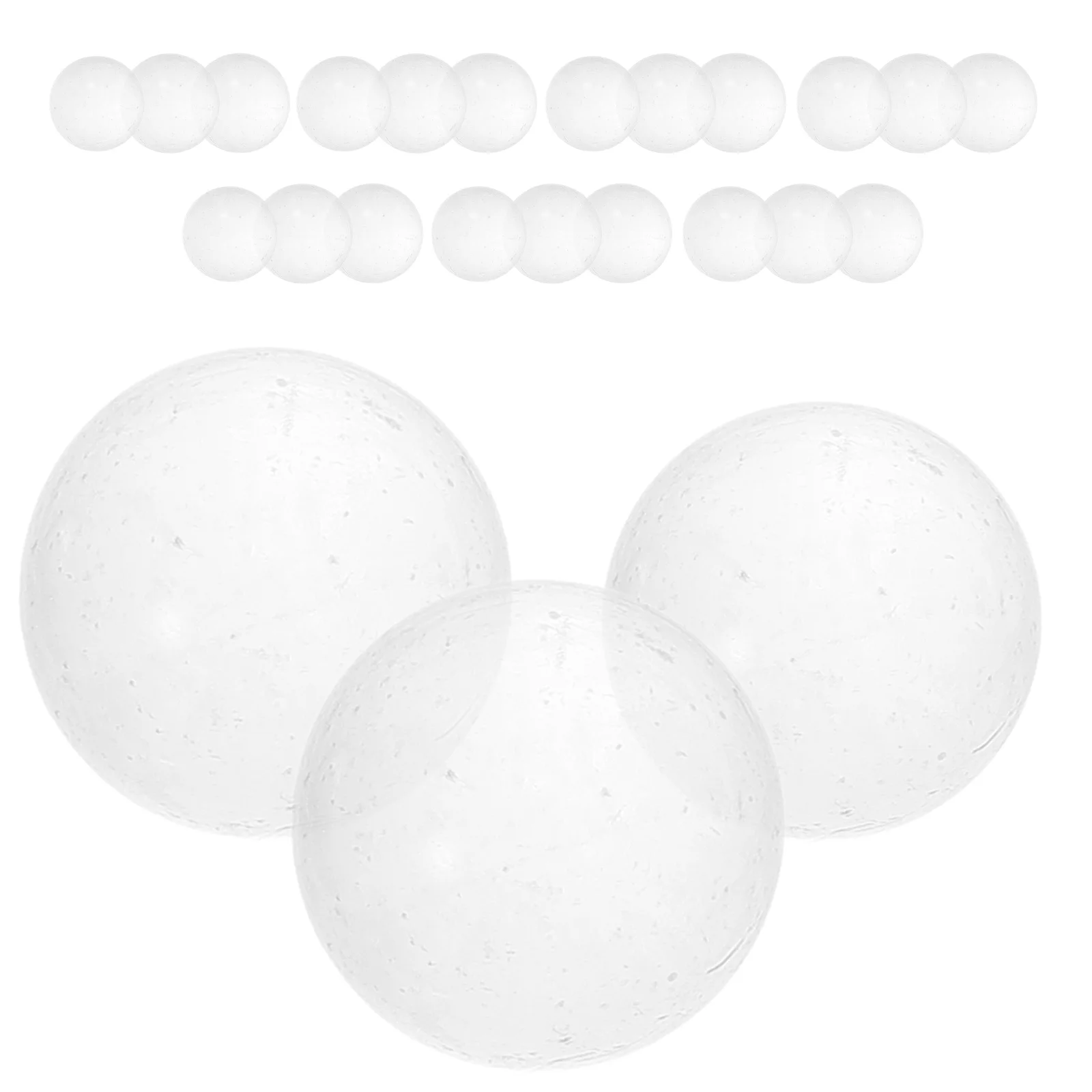 30 peças contas de vidro decorativas mármores bolas de tanque de peixes pedras cristalinas para enchimento de vaso