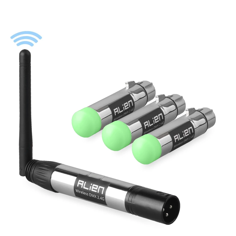 ALIEN DMX512 Dfi Controller 2.4G Draadloze Zender Ontvanger Voor Disco DJ Party Bar Stage Par Moving Head Beam Laser Verlichting