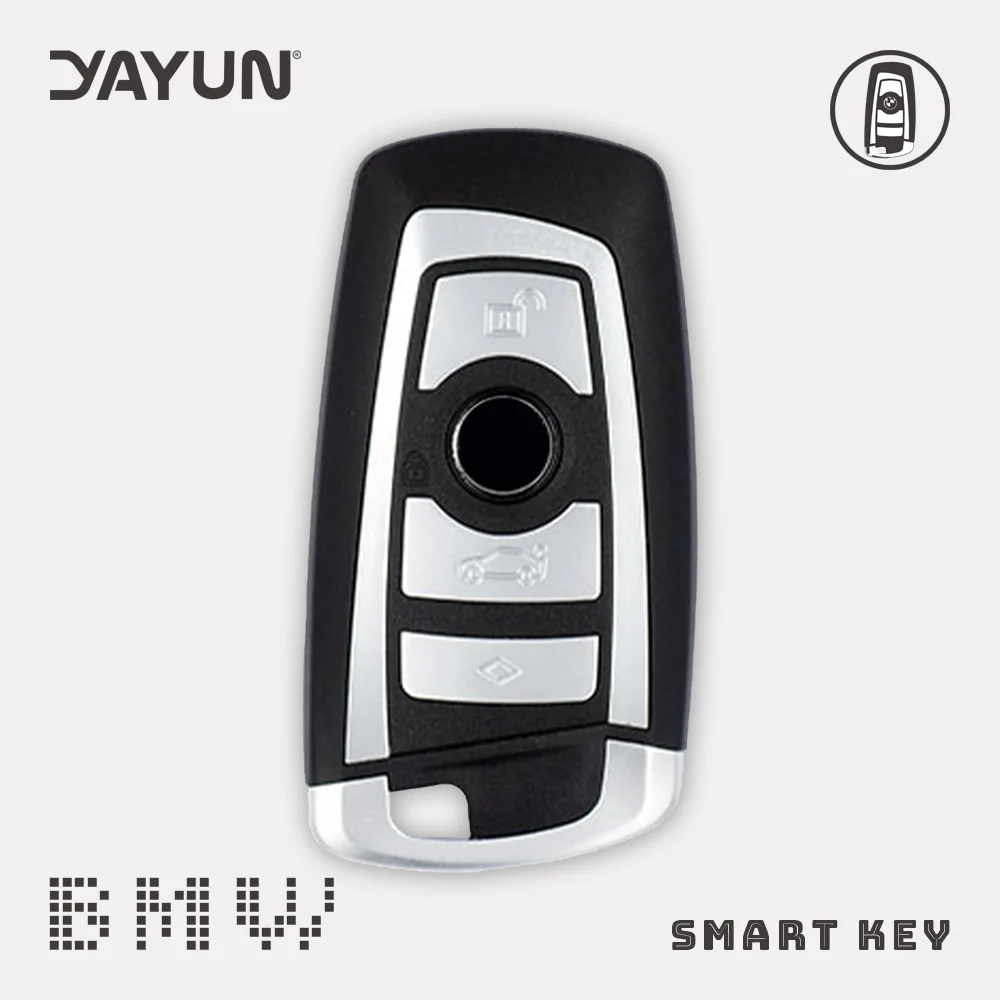 

YAYUN ForBMW 3,5,7 SERIES, X5, X3, Z4, E38, E39, E46, M3, M5 Remote samrt Key Fob With Small Key Fob with battery holder