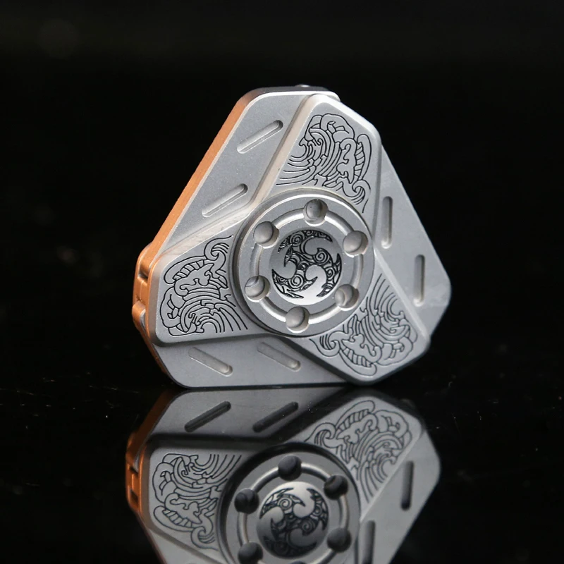 EDC-armadura abierta de acero inoxidable, juguetes para aliviar el estrés, juguetes para aliviar el estrés, escritorio de oficina, regalo para adultos