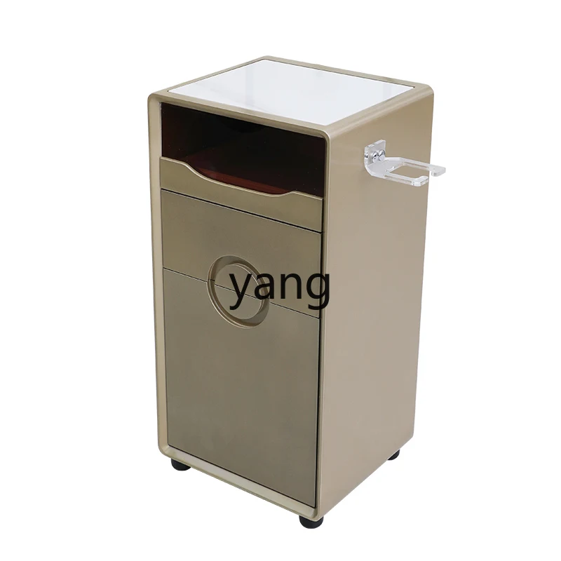 

Yjq barber shop tool cabinet, barber shop storage hair salon perm and dyeing storage simple cabinet