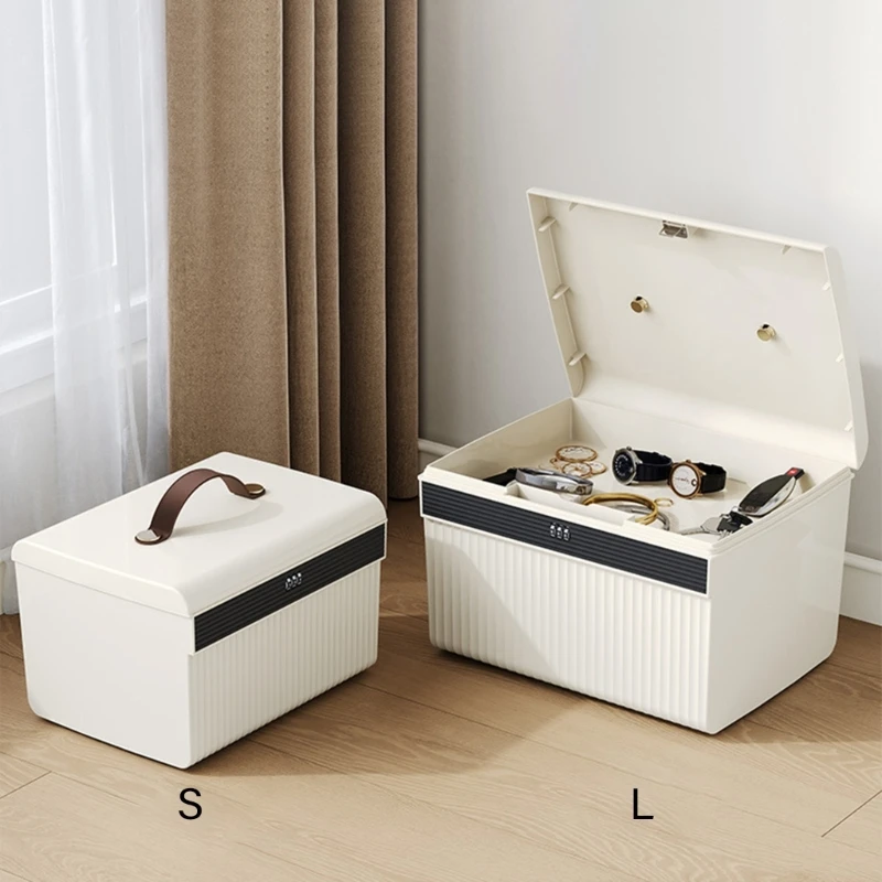 Portable Safe Secure Storage Box for Jewelry and Important Documents New Dropship