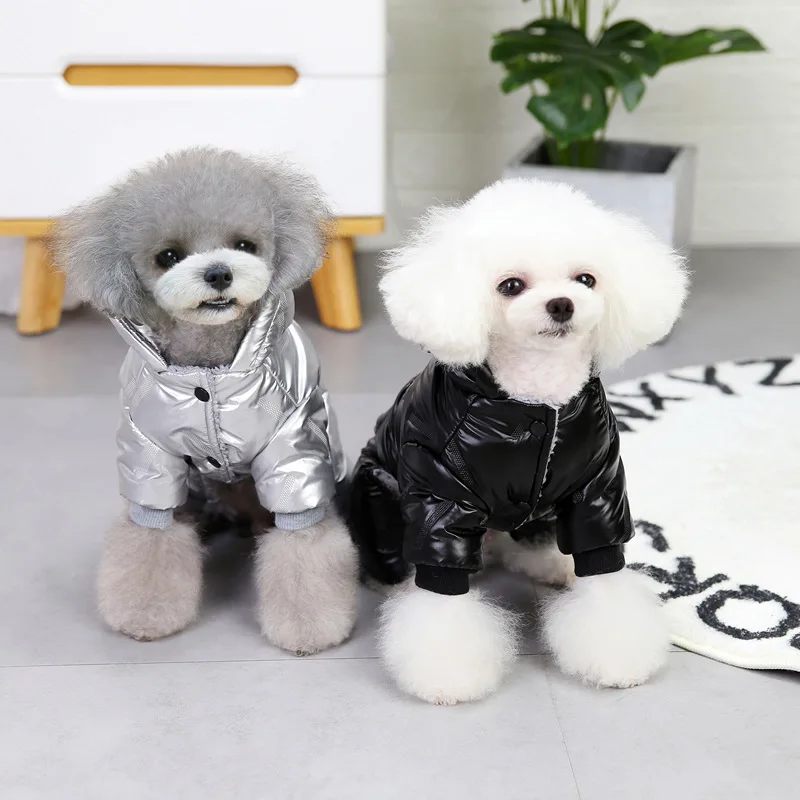 Winter Warme Haustier Hund Overall Wasserdicht Hund Kleidung für Kleine Hunde Chihuahua Jacke Yorkie Kostüme Shih Tzu Mantel Pudel Outfits