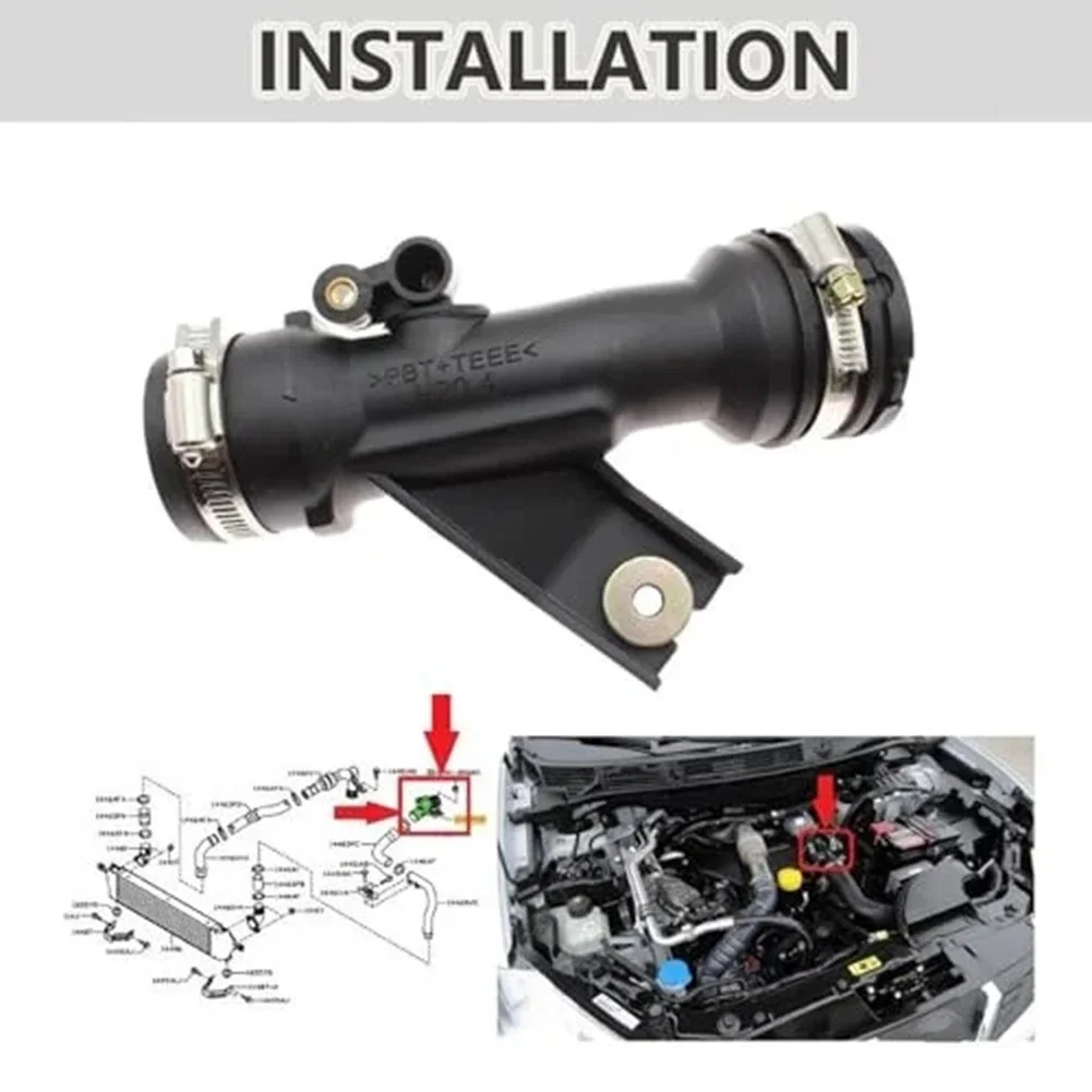 Car Engine Maintenance Black Air Intake Hose Engine Air Intake Hose Engine Intercooler Adapter OEM 14460-JD51B