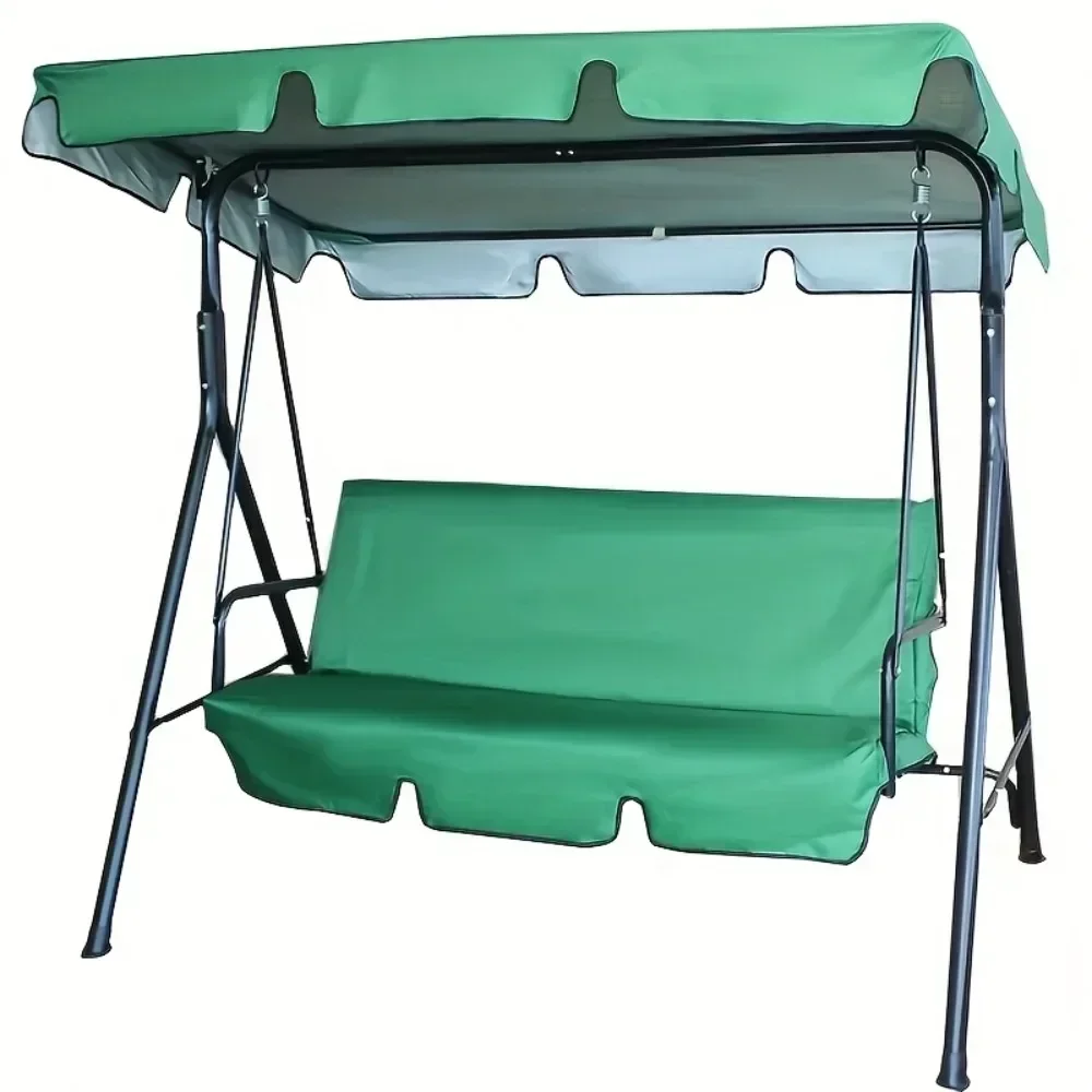 

Sunproof Swing Canopy Cover with Dust Guard UV Protection Garden and Terrace Swing Top Cover Outdoor Swing Protector