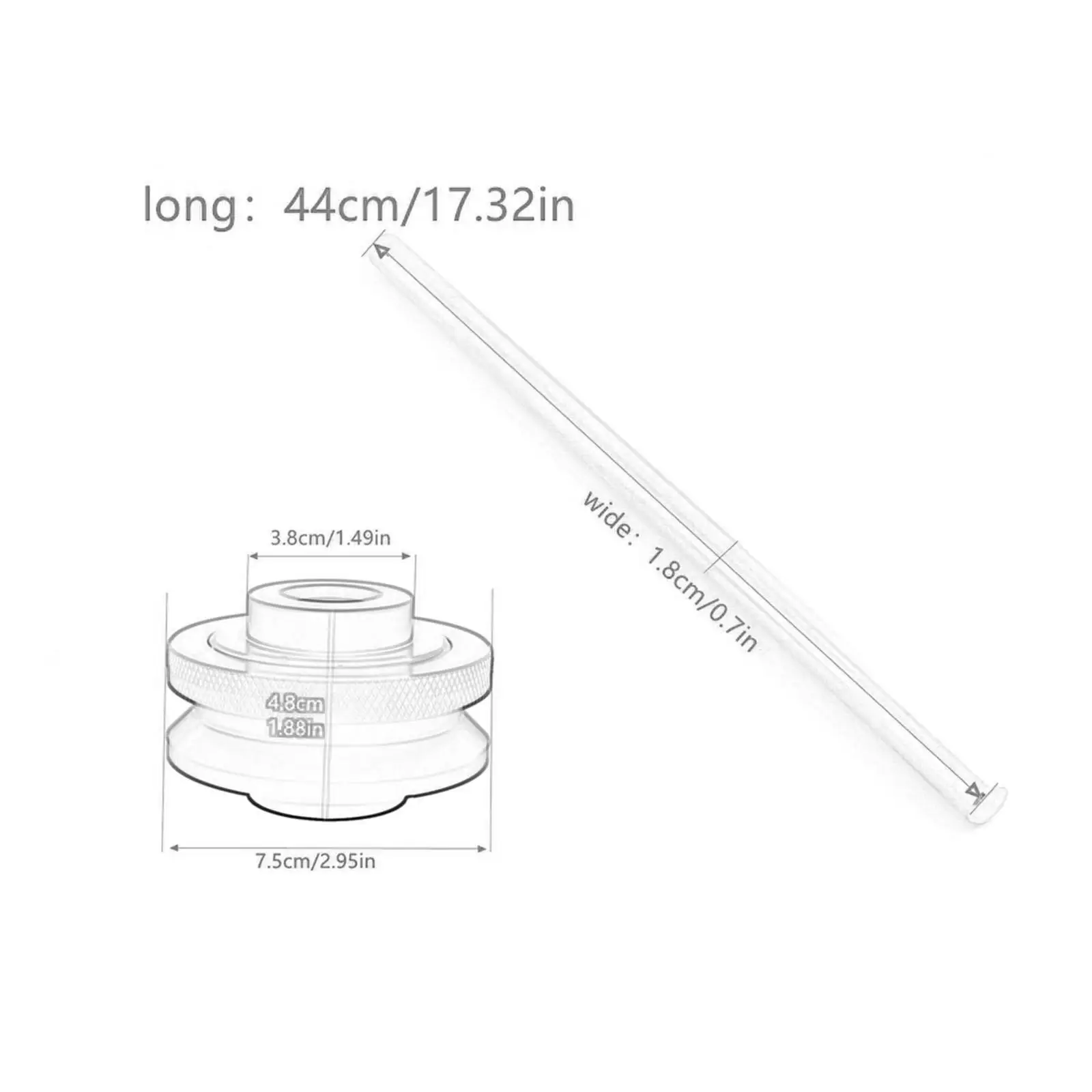 Wheel Balancing Tool Spindle Rod Practical Replacement for BMW K1200 S