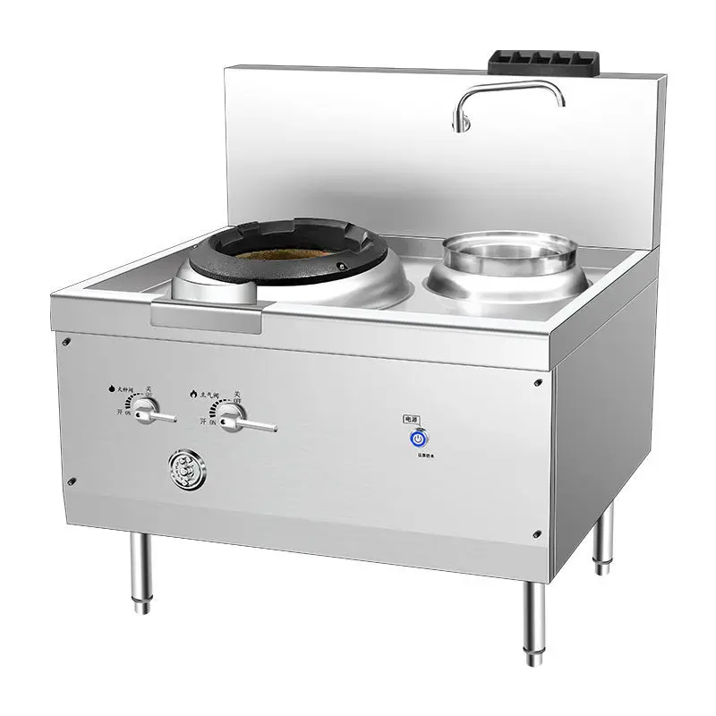 

Zunke Multifunctional Custom-made Commercial Single Or Double Temperature Gas Stove