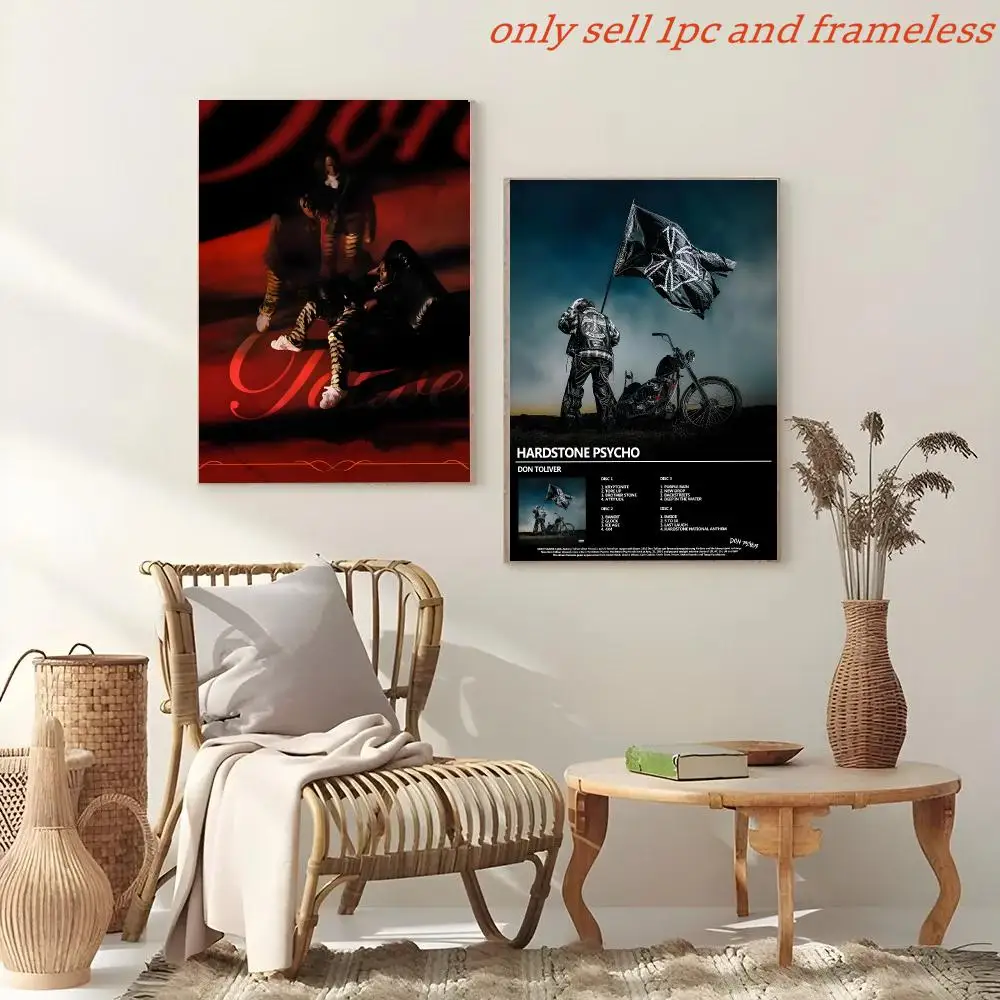 Singer Don T-Toliver Poster Painting And Print Wall Art Picture For Home Room Decor Gifts