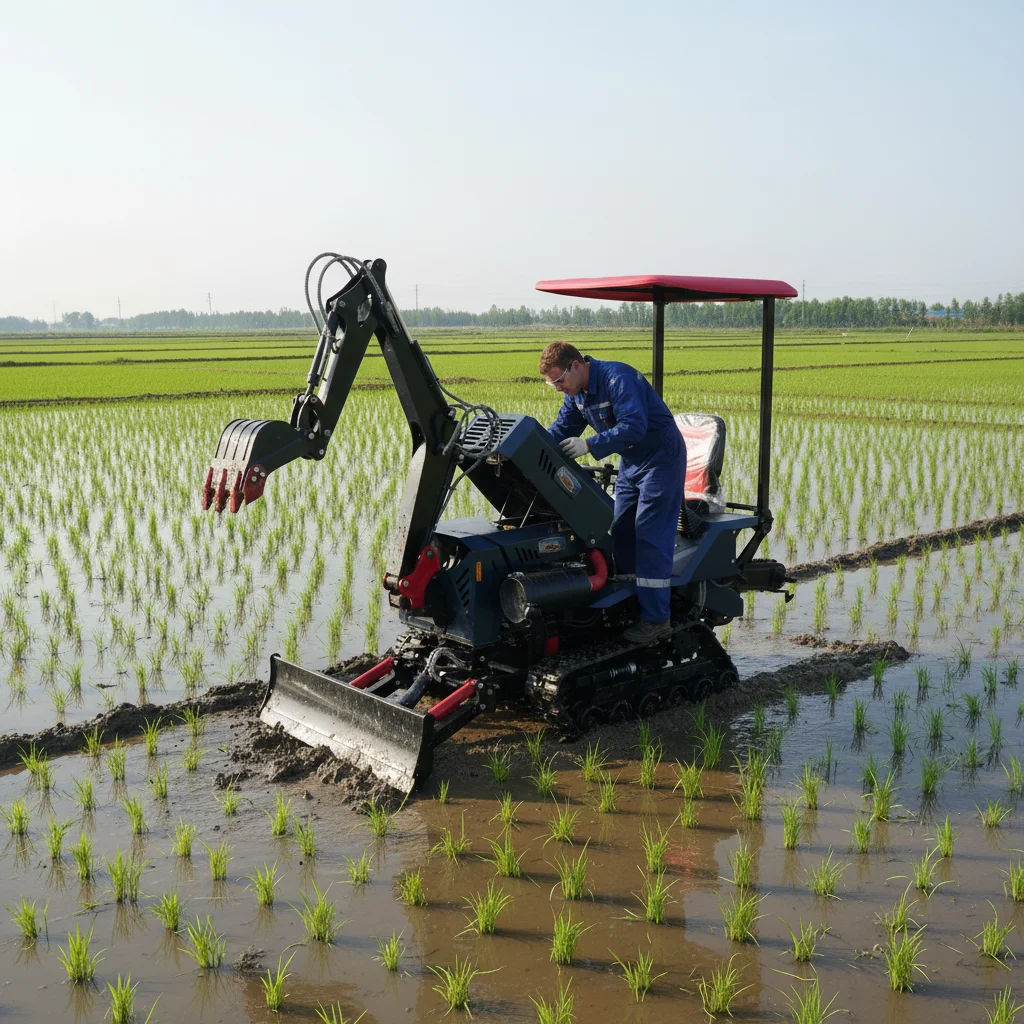 

New Hot Sale 35HP Crawler Tractor For Sale Multi-Attachment With Thumb Clamp And Quick Hitch