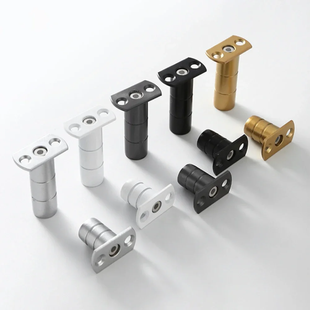 Topes de puerta soporte de puerta de alta resistencia Tope de puerta Invisible magnético Hardware de puerta Topes de puerta con tornillos Tope de puerta amortiguador silencioso