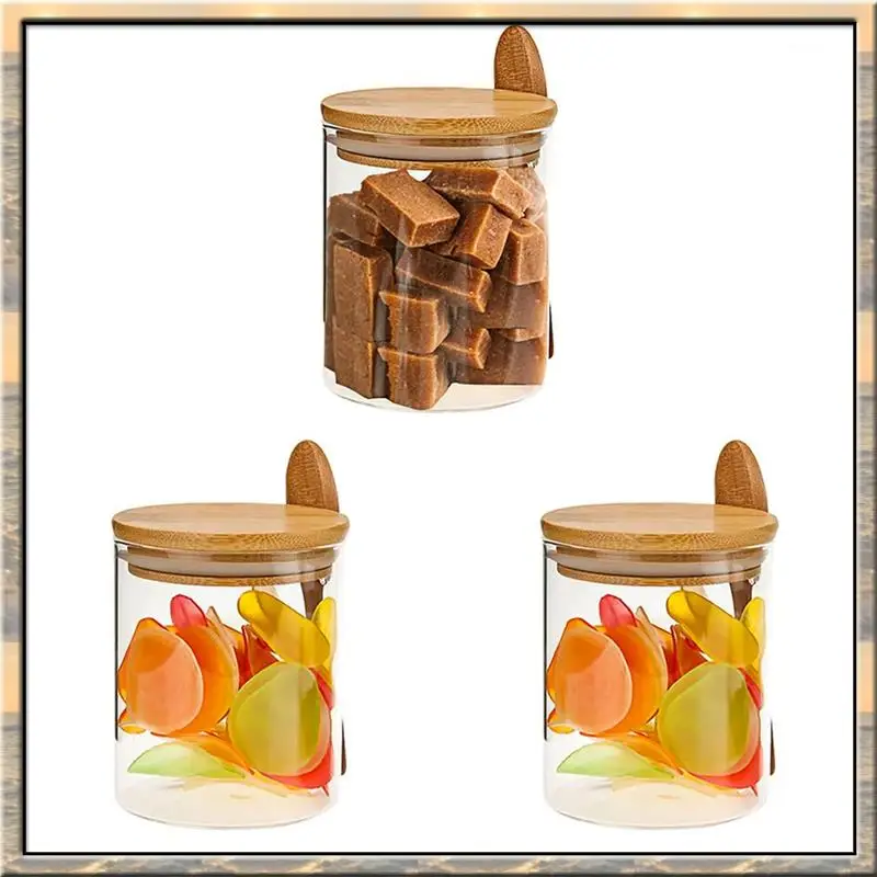 Glass Jars With Bam…