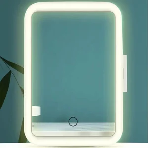 Mini dual use fridge for home, car, kitchen, portable mirror fridge, auto compressor, bedroom, camping, cooler, 12v, 220v, 4l 10 Main Sales Kitchen Refrigerator - №10