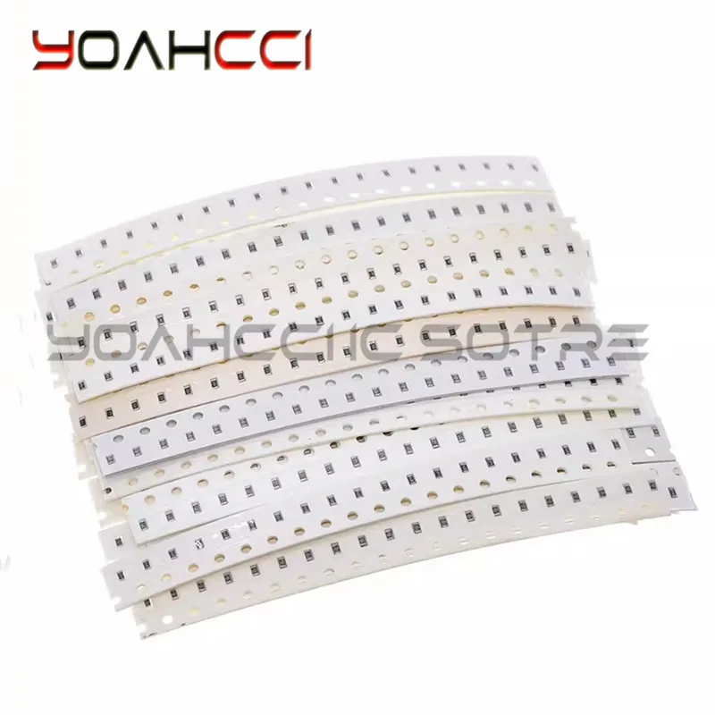 100PCS 0603 Patch Resistance 1% 0R-10M 1K 10K 47R 100R 2.2K 22Ohm 18Ω 4.7M 47Ω 470 0 Euro 1608 High quality products, in stock