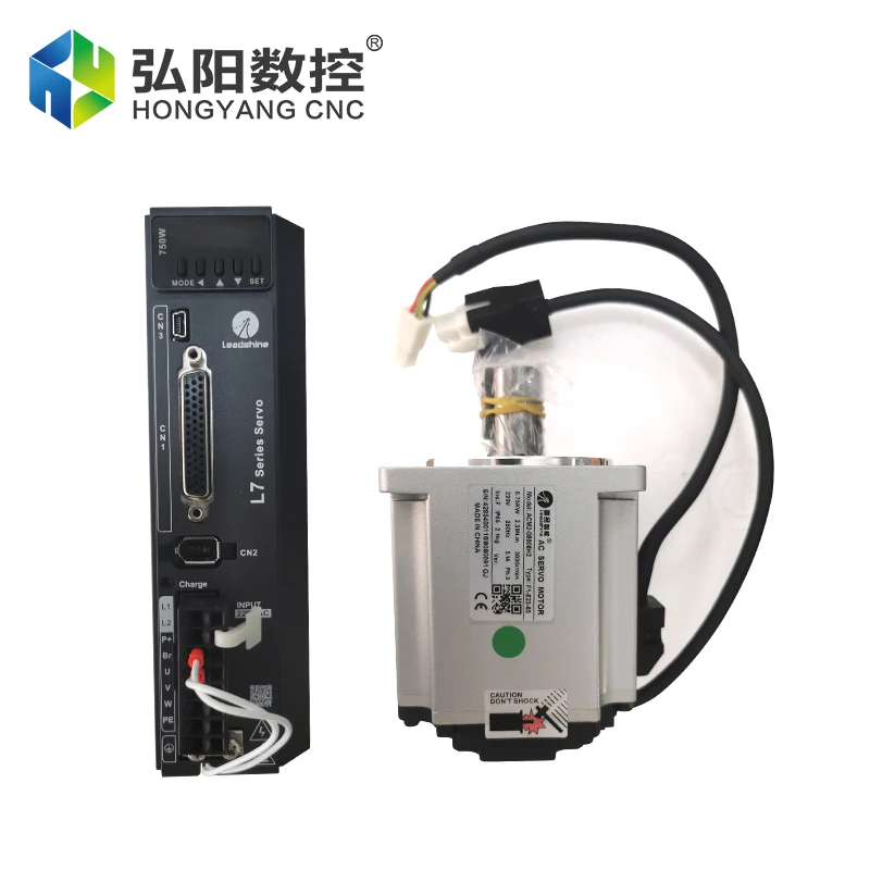 

Leadshine servo L7-750-DK driver 750W medium inertia ACM2 servo motor set for engraving machine cutting machine