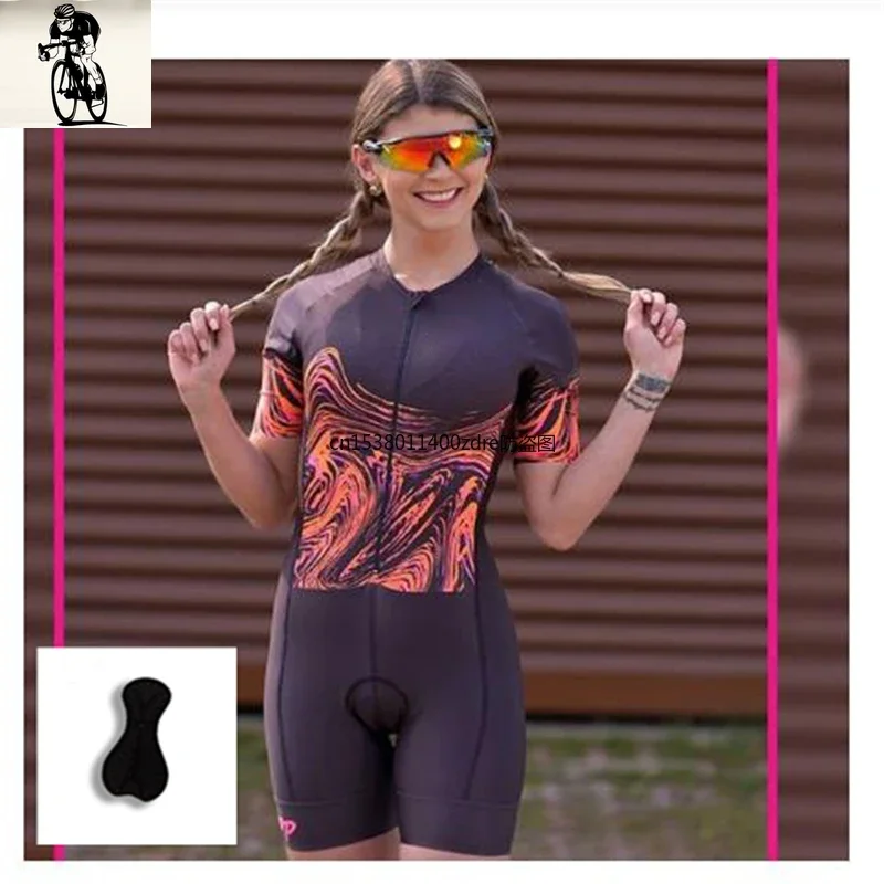 Women's Cycling Jersey Professional Jersey Sets, OEM Sport Wear Summer Short Sleeve Triathlon Jumpsuit Uniforms  Racing  Jersey