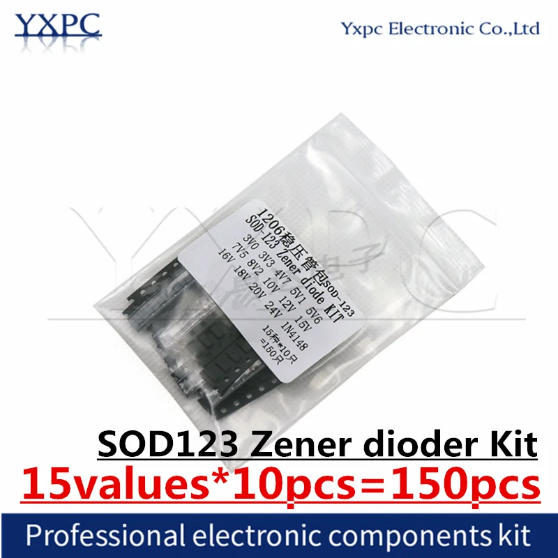 SOD-123 Zener dioder BZT52C4V7 W7 BZT52C5V1 W8 BZT52C5V6 W9 BZT52C6V2 WA BZT52C6V8 WB BZT52C7V5 WC BZT52C8V2 WD BZT52C9V1 NOI