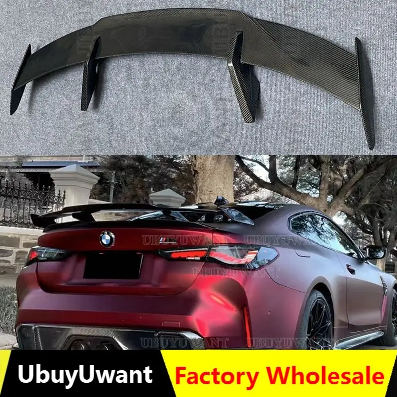 For BMW G30 G90 M5 G20 G80 M3 G22 G82 M4 2018-Up GT Forging Carbon / Carbon Fiber Performance Trunk Highkick Trunk Spoiler Wing