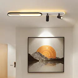 Plafonnier LED au Design Moderne, Luminaire Décoratif d'Nik, Idéal pour un Salon, une Chambre à Coucher, un Couloir ou une Cuisine