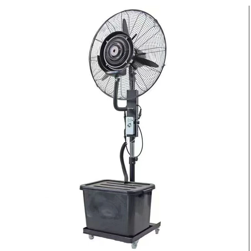 Industrial Spray Fan Water Cooling Outdoor Water Mist Water Cooling Atomization Powerful Commercial Electric Fan Floor Fan