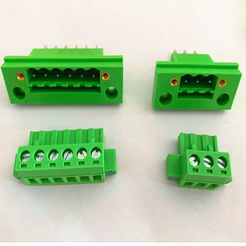 10pairs  Wall terminal 2EDGWB-5.08-2P - 24P/5.08mm 2P / 3P / 4P / 5P / 6P / 8P/10P -24pin  connectors and terminals