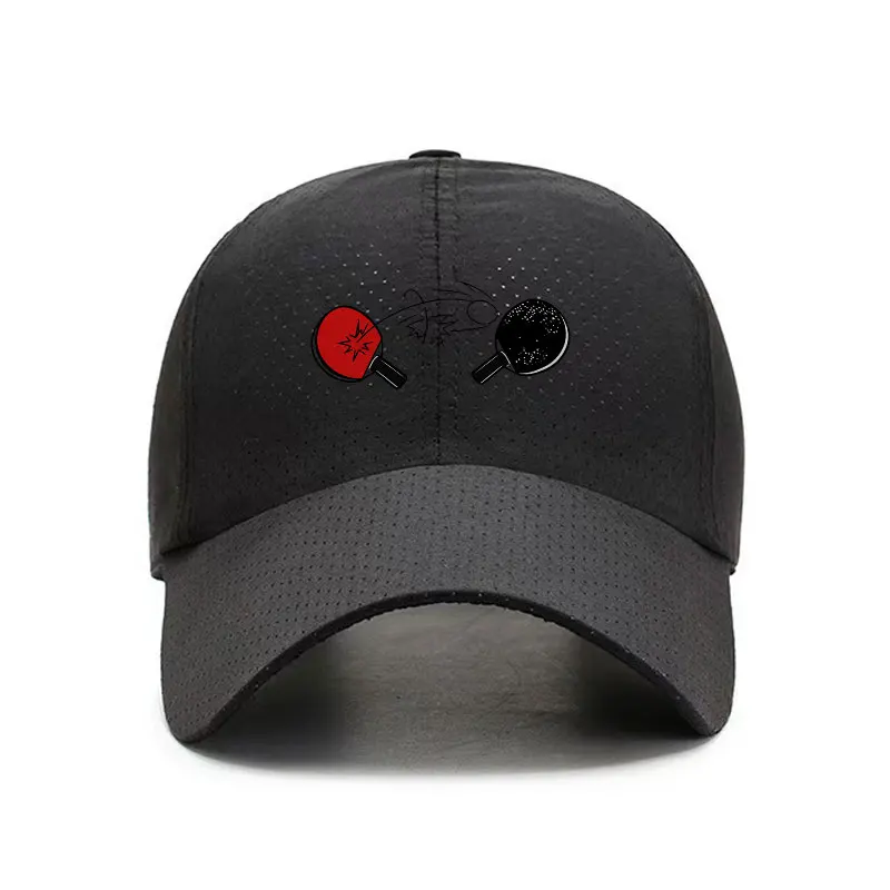 Table Tennis Quick Dry Breathable Baseball Cap Sports Hat for Golf Outdoor Activities and Daily Wear