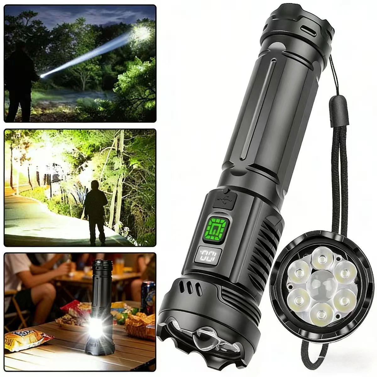 lanterna-led-recarregavel-poderosa-tocha-forte-com-bateria-para-pesca-caca-e-camping