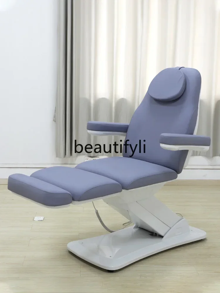 

ss D Electric beauty bed injection plastic folding tattoo chair embroidery bed lifting dental examination physiotherapy bed