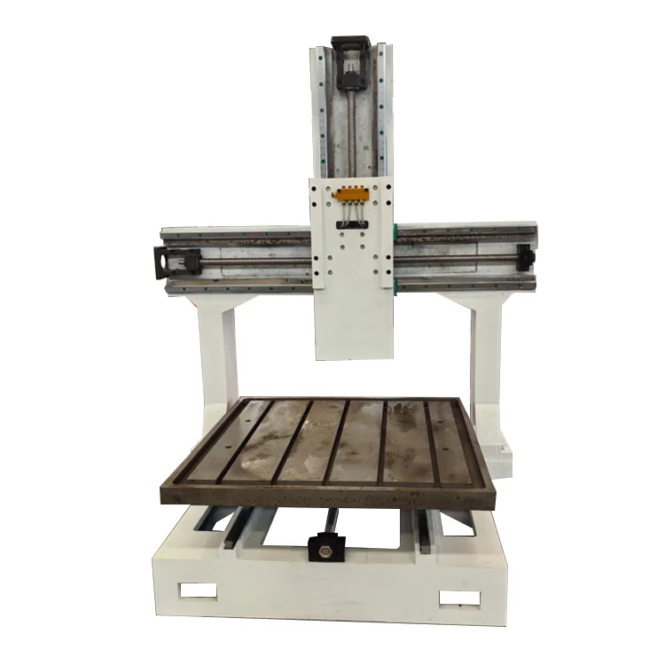 Cast iron frame numerical control milling machine 6060 gantry numerical control engraving machine drilling and milling  mold