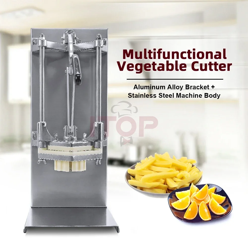 Multifunctional Stainless Steel Home French Fries Potato Chips Strip Cucumber Vegetable Slicer