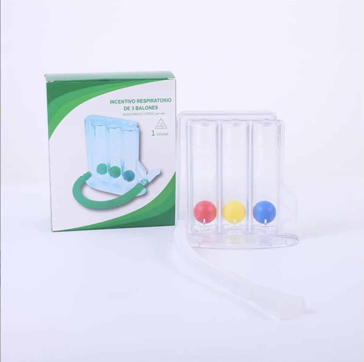 Medical Breath Exercise Device Lung Breathing Trainer Exerciser Rehabilitation Therapy Supplies