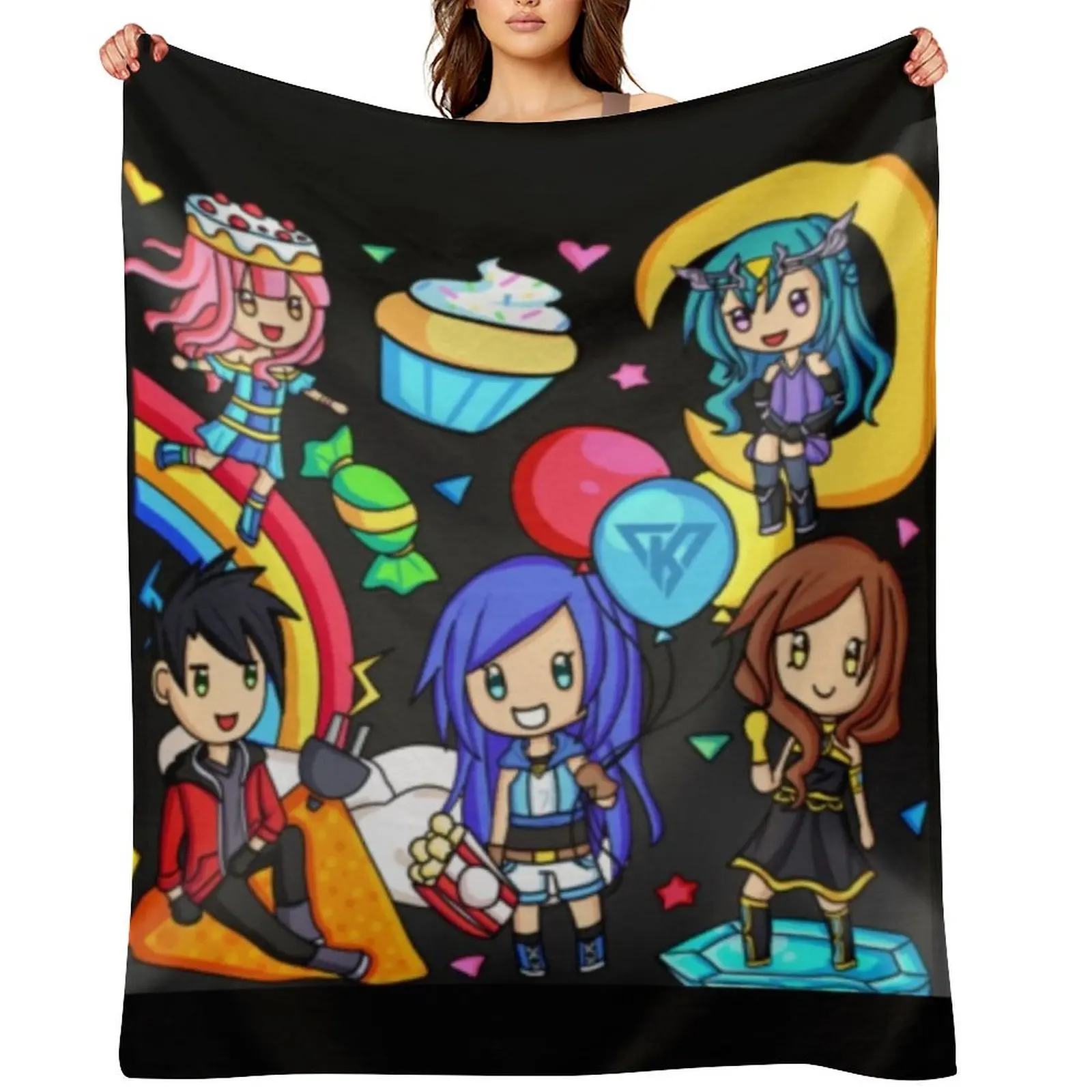 

The krew Throw Blanket Soft Big Weighted Plaid Soft Beds Blankets