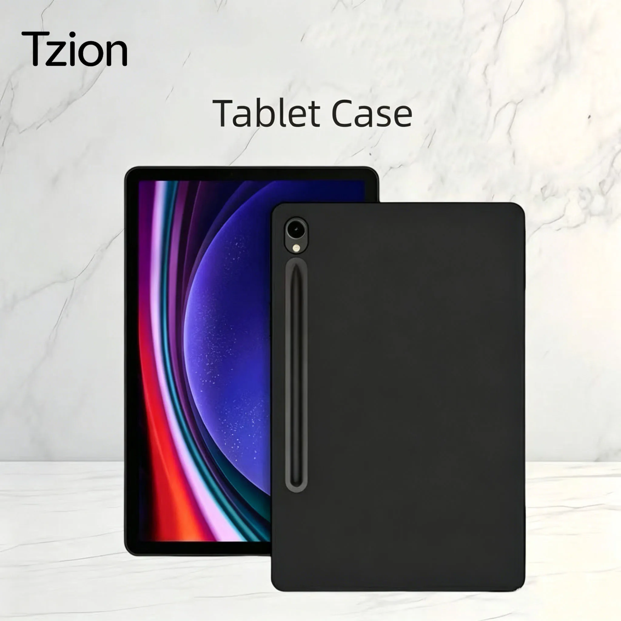 

Case for Samsung for Tab A9 A9 Plus A7 Lite A8 S6 Lite S7 S8 S9 FE SM-,Slim & shockproof, full-coverage soft case