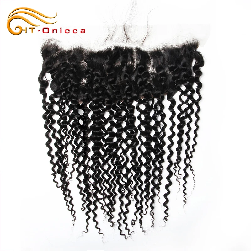 4X4 Kinky Curly Lace Closure Human Hair